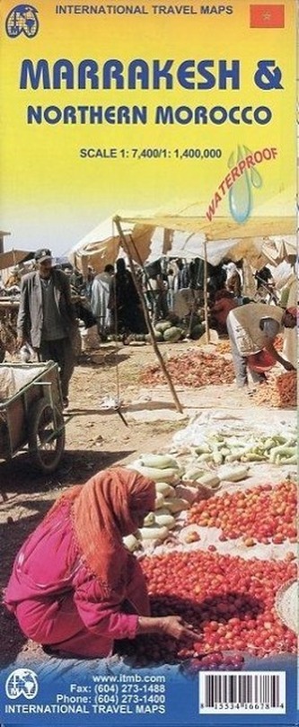 Marrakesh & Northern Morocco 1 : 7 400 / 1 : 4 000 000