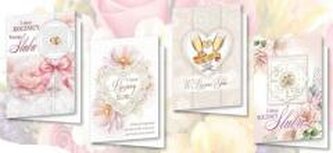 Karnet B6 z naklejkami hologr. Rocznica (10szt)