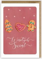 Kartka Boże Narodzenie, eko koperta K078