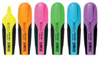 Zakreślacz neon 6 kolorów