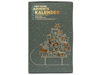 El Puente Adventní kalendář čokoládový, 24ks, 350g - vánoční edice El Puente Adventní kalendář čokoládový, 24ks, 350g - vánoční edice