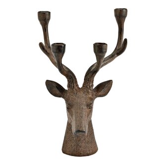 Adventní svícen jelen 34 cm