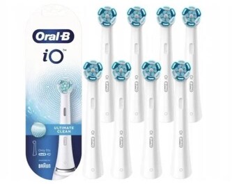 Oral-B iO Ultimate Clean náhradní hlavice k zubnímu kartáčku, 8 ks
