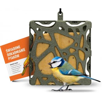 Kala Moderní krmítko pro ptáky na tukové bloky k zavěšení Anna