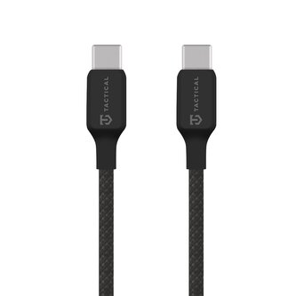 Tactical Stitch Thread Cable USB-C/USB-C 1m Black Tactical Stitch Thread Cable USB-C/USB-C 1m Black