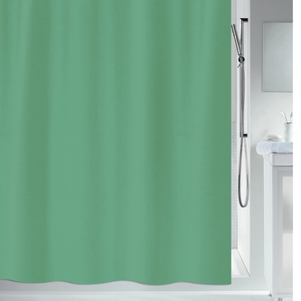 Spirella sprchový závěs PRIMO, světle zelený, 120 x 200 cm, polyester