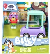 Bluey. Zestaw auto. Babcia & Janet