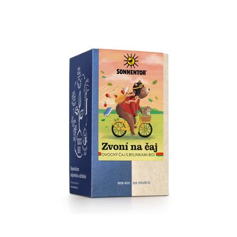Čaj ovocný s bylinkami Zvoní na čaj 45 g BIO   SONNENTOR