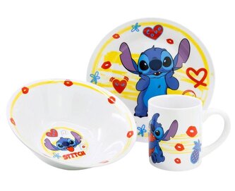 3 - DÍLNÁ KERAMICKÁ SOUPRAVA LILO A STITCH 3 - DÍLNÁ KERAMICKÁ SOUPRAVA LILO A STITCH