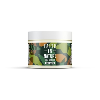 Vlasová maska Argan a bambucké máslo 300ml Faith in Nature Vlasová maska Argan a bambucké máslo 300ml Faith in Nature