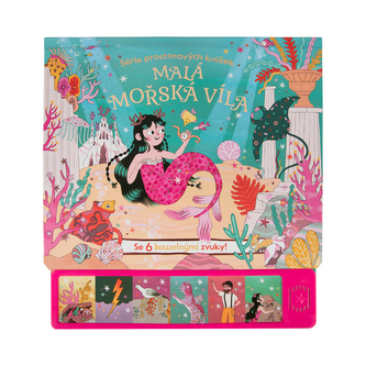 Malá mořská víla - Zvuková 3D kniha
