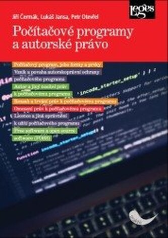 Počítačové programy a autorské právo Počítačové programy a autorské právo