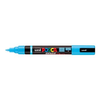 Posca popisovač PC-5BR, 1 - 4 mm, světle modrá (8)