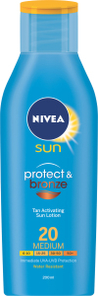 Nivea Sun Protect & Bronze SPF 20 200 ml