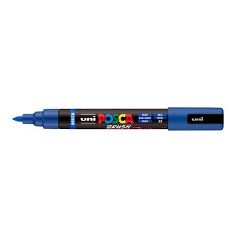 Posca popisovač PC-5BR, 1 - 4 mm, modrá (33)