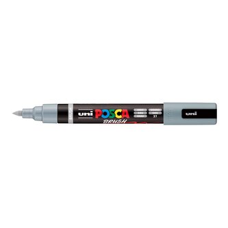 Posca popisovač PC-5BR, 1 - 4 mm, šedá (37)