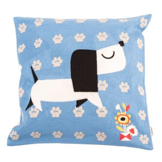 Pletený bavlněný návlek na poštář 45 x 45 cm, 1/50