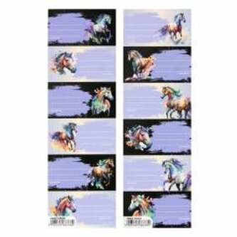 Naklejki na zeszyt Horse (25szt) Naklejki na zeszyt Horse (25szt)