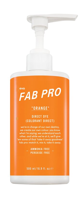 EVO - Fab Pro 500ml Orange direct dye