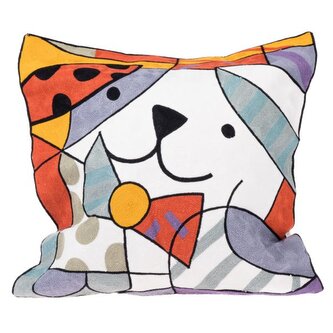 Pletený bavlněný návlek na poštář 45 x 45 cm, 1/50