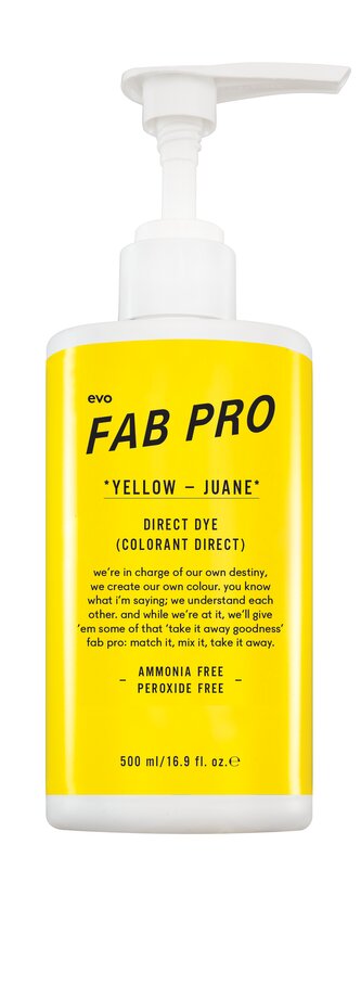 EVO - Fab Pro 500ml Yellow direct dye