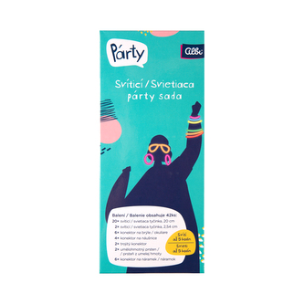 Svíticí párty sada 42 ks