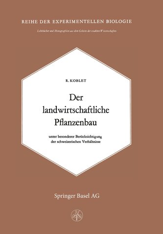 Der Landwirtschaftliche Pflanzenbau