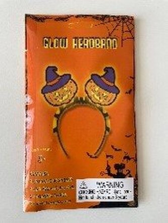 Svíticí čelenka dýně