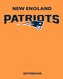 New England Patriots Notebook: Lined Notebook Journal Diary