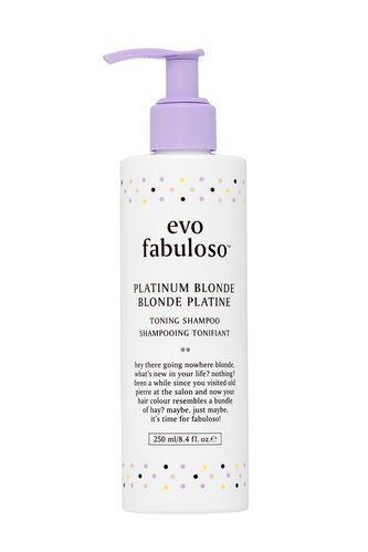 EVO - Fabuloso Platinum Blonde Toning Shampoo 250m