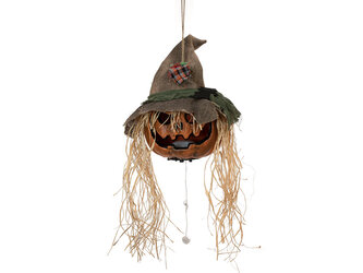 Halloweenská dýňová hlava, 70 cm