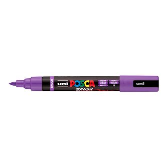 Posca popisovač PC-5BR, 1 - 4 mm, fialová (12)