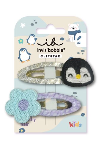 IB SNAP CLIP KIDS Polar Penguin 2pc