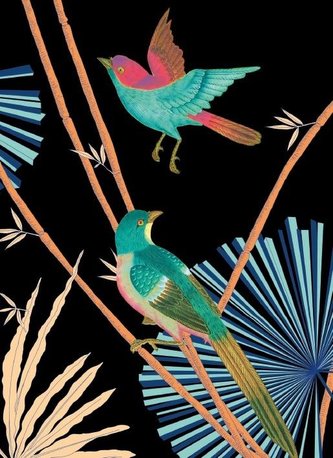 Karnet B6 z kopertą Asian Bamboo