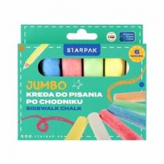 Kreda chodnikowa Jumbo 6szt