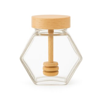 DuraHome Sklenice Vilík, 100ml s naběračkou na med