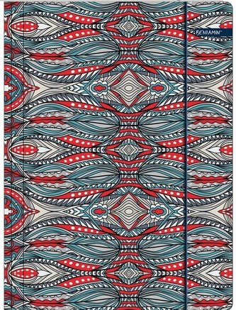 Teczka z gumką A4 Basic etniczny