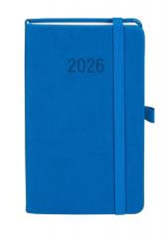 Kalendarz 2026 A6 Memofix TDW niebieski