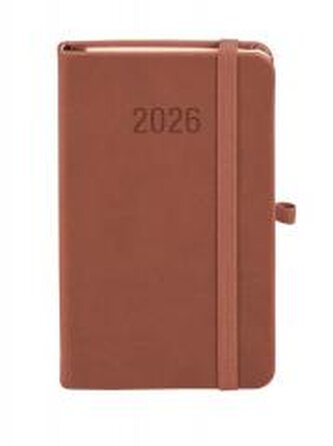 Kalendarz 2026 B5 Memofix TDW mocha mousse