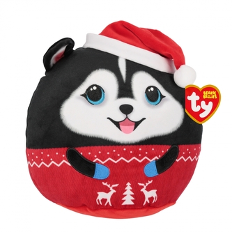 Pluszak 22 cm Squishy Pies Mikołaj Rudy METEOR TY39424