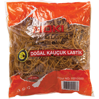 Noki, Gumičky sáček, průměr 10 cm, 500g, natural