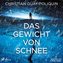 Das Gewicht von Schnee