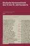 Deutsche Versnovellistik des 13. bis 15. Jahrhunderts. Bd.1.2