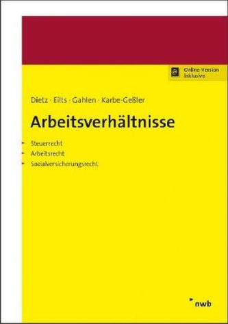 Arbeitsverhältnisse, m. 1 Buch, m. 1 Online-Zugang