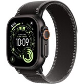 Apple Watch 49/46/45/44mm černý/uhlový Trailový tah S/M černý titan