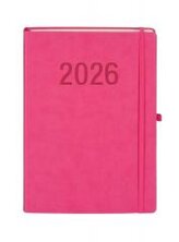 Kalendarz 2026 A4 Memofix DNS różowy