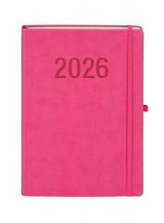 Kalendarz 2026 A4 Memofix DNS różowy Kalendarz 2026 A4 Memofix DNS różowy