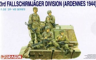 Model Kit figurky 6113 - 3rd FALLSCHIRMJAGER DIVISION (ARDENNES 1944) (1:35)