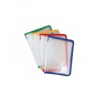 Teczka A4 zamykane na zamek Spree żółty