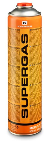 KEMPER - SUPERGAS plynová kartuše 600 ml (330 g)